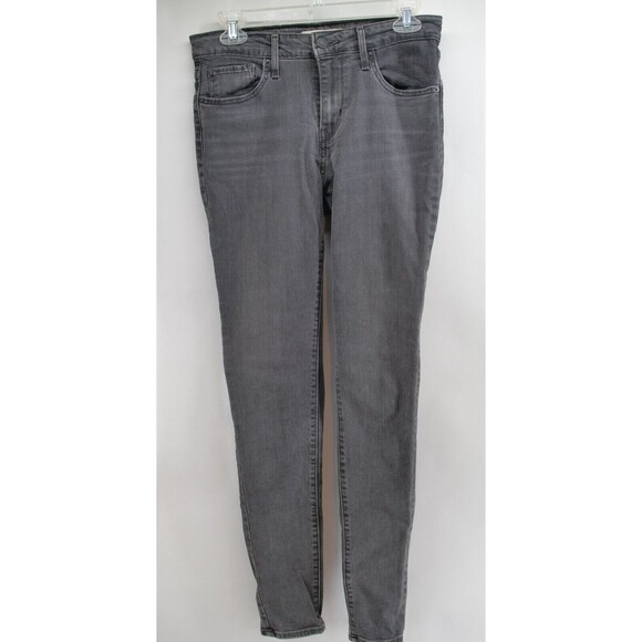 LEVI’S 721 HIGH RISE SKINNY Jeans - W28 L32 Women’s Black‎ Jean - Picture 1 of 11